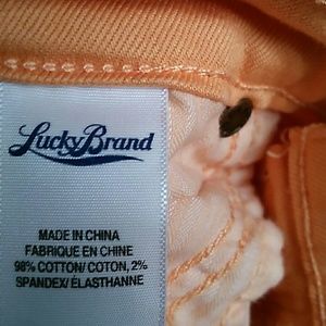 Orange Sweet &Crop Lucky Brand Jeans
